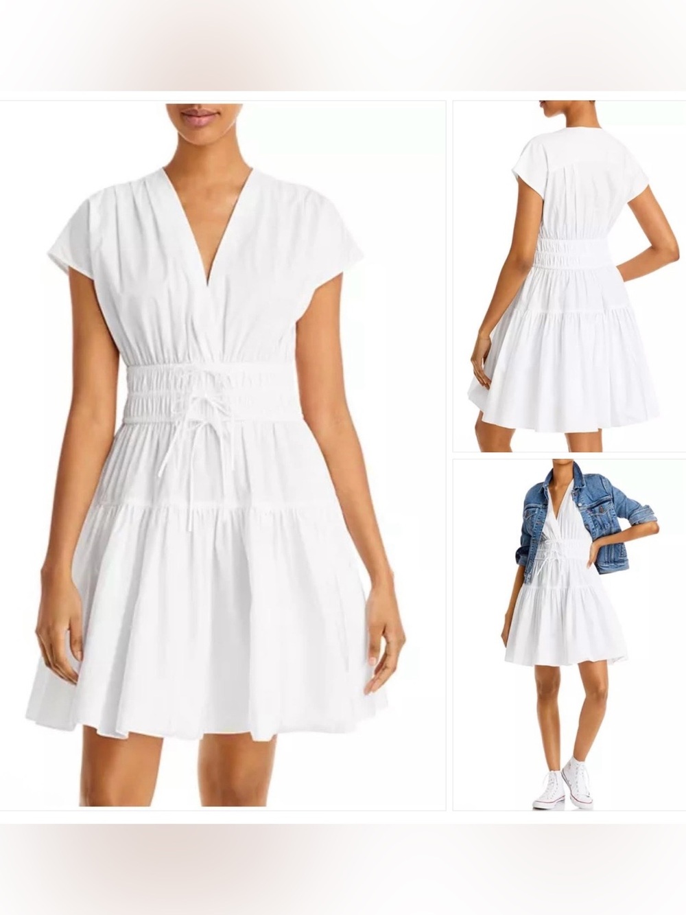 Derek Lam 10 Crosby Tora Cotton Poplin Dress